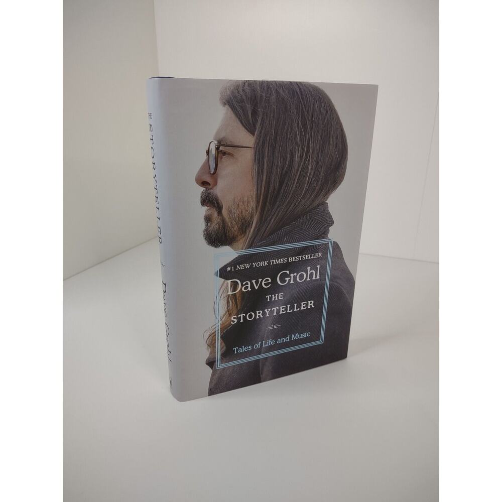 The Storyteller: Tales of Life and Music By Dave Grohl Hardcover LIKE NEW